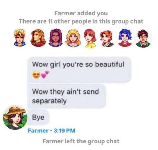 Farmer group chat