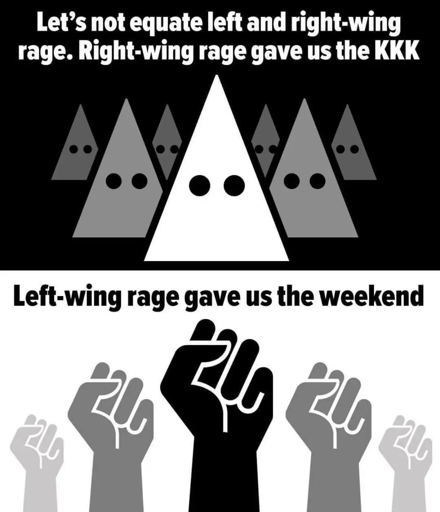Left Wing Rage # Right Wing Rage