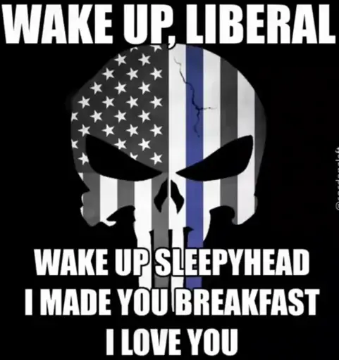 Wake up, liberal