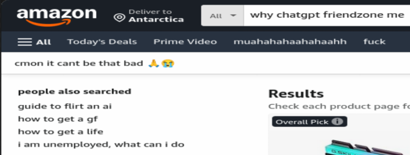 amazon on smth